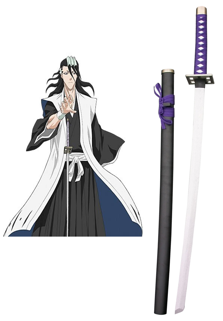 Bleach Kuchiki Byakuya Zanpakutou Senbonzakura Cosplay Wooden Weapons